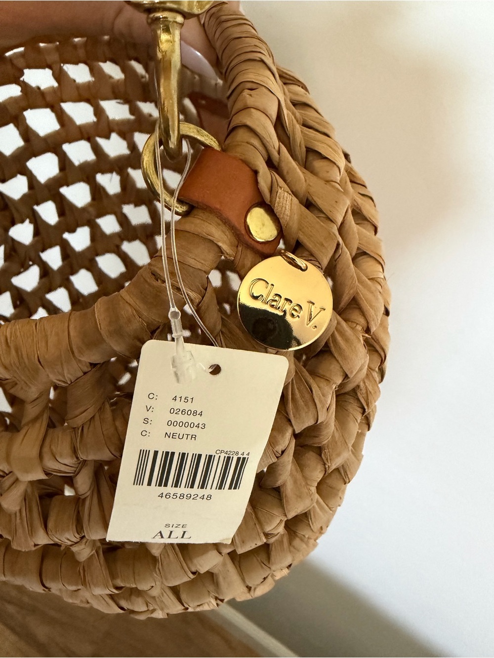 Clare V Pot de Miel Basket Bag - Picture 4 of 7